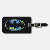 Étiquette À Bagage Symbole Batman Électrique (Devant horizontal)