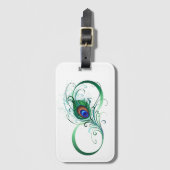 Étiquette À Bagage Symbole de l'Infinity (Devant Vertical)