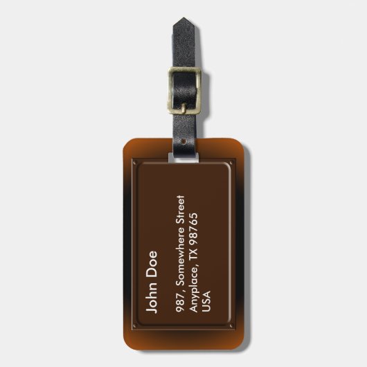 Étiquette À Bagage Symbole de l'OM (Devant Vertical)