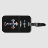 Étiquette À Bagage Symbole de l'unité des patriotes (Devant Horizontal)