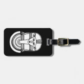 Étiquette À Bagage Symbole égyptien : Hathor (Devant horizontal)