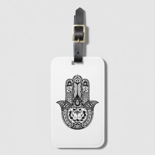 Étiquette À Bagage Symbole inspiré de Hamsa