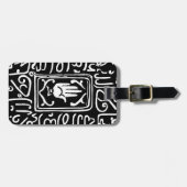 Étiquette À Bagage Symbole islamique (Devant horizontal)