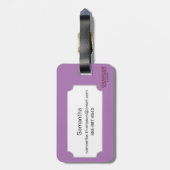 Étiquette À Bagage Symbole : Nade-Takara-Nusubi (Dos Vertical)