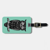 Étiquette À Bagage Symbole : Sagesse (Devant horizontal)