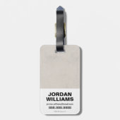 Étiquette À Bagage Symbole Stars Stars Stars de Wonder Wonder Woman (Dos Vertical)