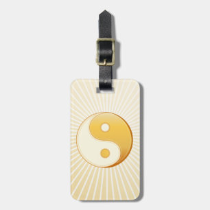 Étiquette À Bagage Symbole taoïsme