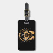 Étiquette À Bagage Symboles d'Hécate (Devant Vertical)