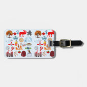 Étiquette À Bagage Symboles du Canada (Devant horizontal)