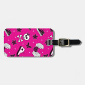 Étiquette À Bagage Symboles Emo (Devant horizontal)