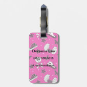 Étiquette À Bagage Symboles Emo (Dos Vertical)