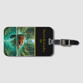 Étiquette À Bagage Symphonie de la forêt de castors (Devant Horizontal)