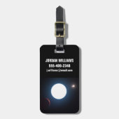 Étiquette À Bagage Système Triple Étoiles Hd 131399 (Devant Vertical)