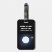 Étiquette À Bagage Système Triple Étoiles Hd 131399 (Dos Vertical)