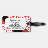 Étiquette À Bagage t (Dos horizontal)