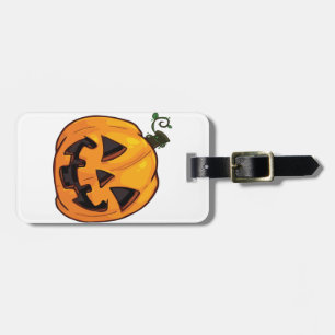 Étiquette À Bagage T-shirt drôle de citrouille d'Halloween