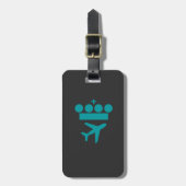 Étiquette À Bagage T-shirt indispensable pour les marchandises de KLM (Devant Vertical)