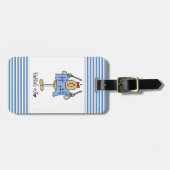 Étiquette À Bagage T-shirts et cadeaux d'écrou de tricot (Devant horizontal)