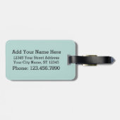 Étiquette À Bagage Tableau périodique des éléments (Dos horizontal)