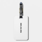 Étiquette À Bagage Taco délicieux (Dos Vertical)