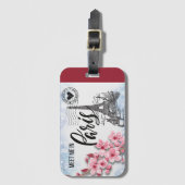 Étiquette À Bagage Tag bagage (Devant Vertical)