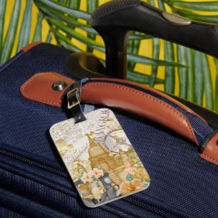 Étiquette À Bagage Tag bagage Thaïlande vintage