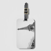 Étiquette À Bagage Tag Cadeau pour Paris Voyage (Devant Vertical)