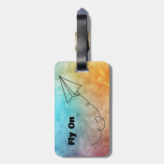 Étiquette À Bagage Tag d'âne IYKYK (Dos Vertical)