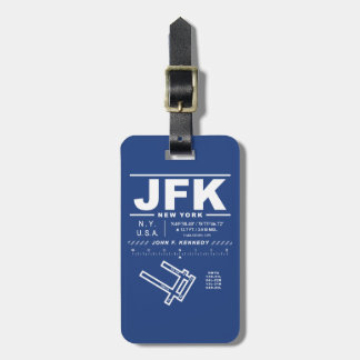 Étiquette À Bagage Tag de bagage JFK de l'aéroport John F Kennedy Int