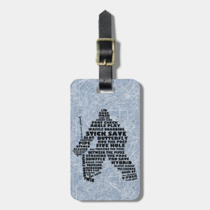 Étiquette À Bagage Tag de bagage personnalisé pour gardien de but de