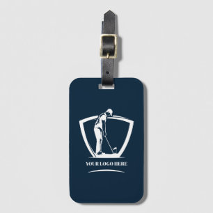 Étiquette À Bagage Tag de sac à dos de tournoi de golf du logo de la