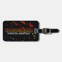 Tag de sac de golf Thunderbird - Black Splatz Edit