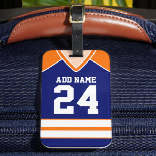 Étiquette À Bagage Tag de sac Hockey Jersey personnalisé Nom/numéro