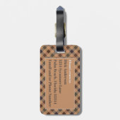 Étiquette À Bagage Tag Dick's Golf Club (Dos Vertical)