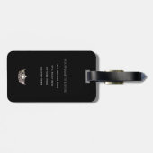 Étiquette À Bagage Tag-Vertical (Dos horizontal)