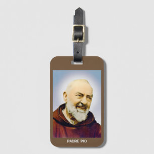Étiquette À Bagage Tage des bagages Padre Pio