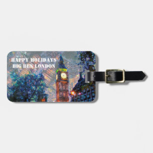 Étiquette À Bagage Tags bagages personnalisés - Big Ben London.