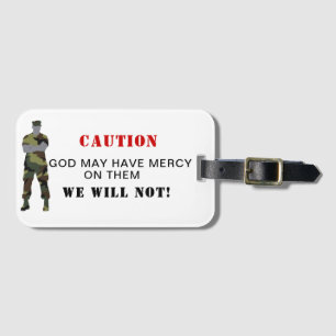 Étiquette À Bagage Tags Christian Luggage - Dieu peut avoir Mercy Cad