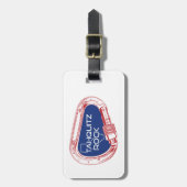 Étiquette À Bagage Tahquitz Rock California Escalade Carabiner (Devant Vertical)