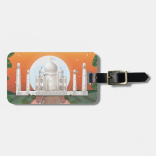 Étiquette À Bagage Taj Mahal