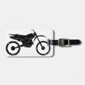 Étiquette À Bagage TALENT d'AMANT de saleté (Devant horizontal)