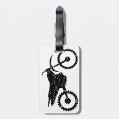 Étiquette À Bagage TALENT d'AMANT de saleté (Dos Vertical)