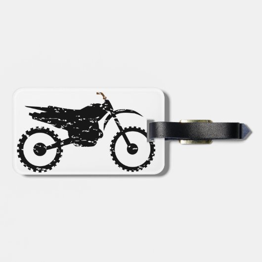 Étiquette À Bagage TALENT d'AMANT de saleté (Dos horizontal)