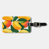 Étiquette À Bagage Tango mangue tropicale personnalisée (Devant horizontal)