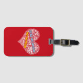 Étiquette À Bagage Tango Milongas de Buenos Aires passé et présent (Devant Horizontal)