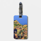 Étiquette À Bagage TAORMINE - Sicile - (Dos Vertical)