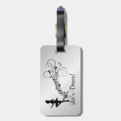 Étiquette À Bagage Tap Dance 3 (Dos Vertical)