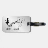 Étiquette À Bagage Tap Dance 3 (Dos horizontal)