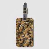 Étiquette À Bagage Tapis d'abeilles (Devant Vertical)