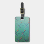 Étiquette À Bagage Tapis d'aéroport de PDX (Devant Vertical)